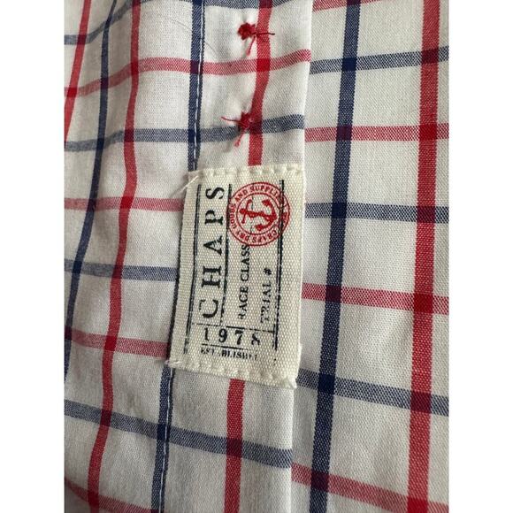 Chaps Classic Check Button-Down - Preppy Comfort - XXL - Picture 6 of 7